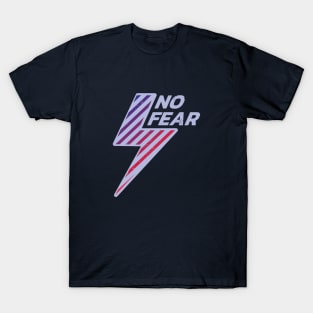 NO FEAR Striped Line Style T-Shirt